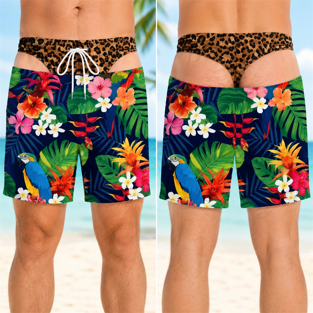 Plant Parenthood - Shorts de plage amusants pour hommes
