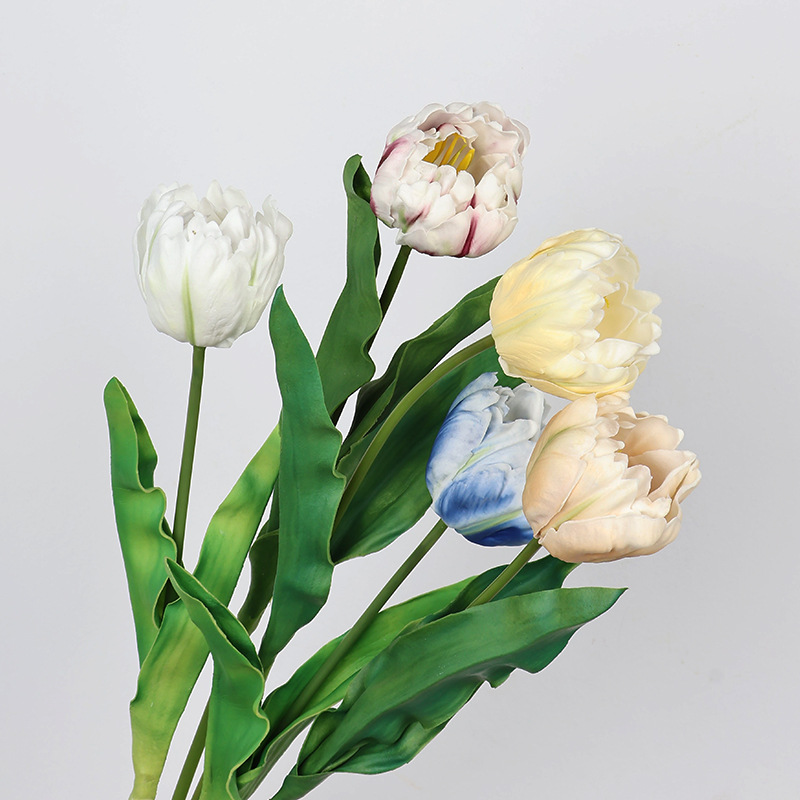 Plant Parenthood - Parrot artificiel tulipe Pu, 61CM, sensation