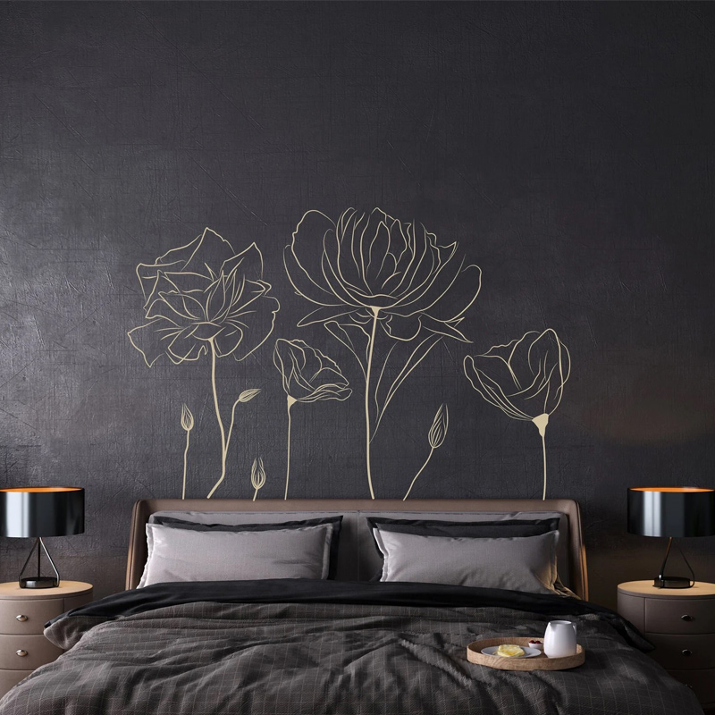 Autocollant Mural en Vinyle à  - Monstera Thai Constellation avis et prix