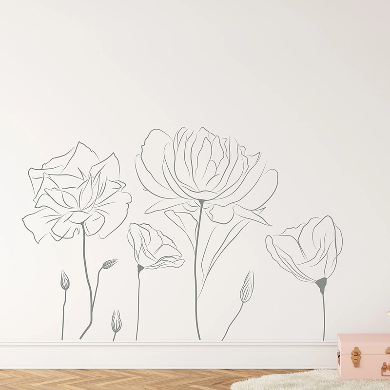 Autocollant Mural en Vinyle à  - Monstera Thai Constellation avis et prix
