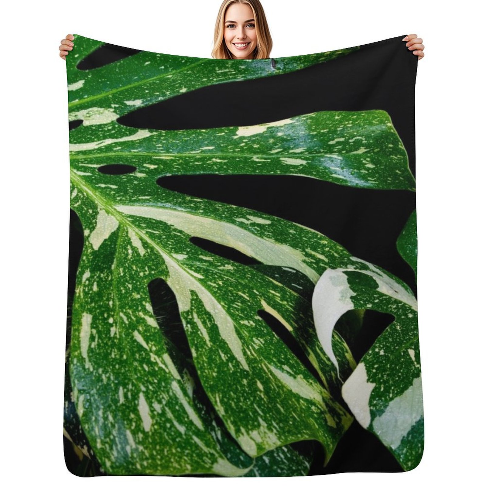 Couverture décorative Monstera - Monstera Thai Constellation avis et prix