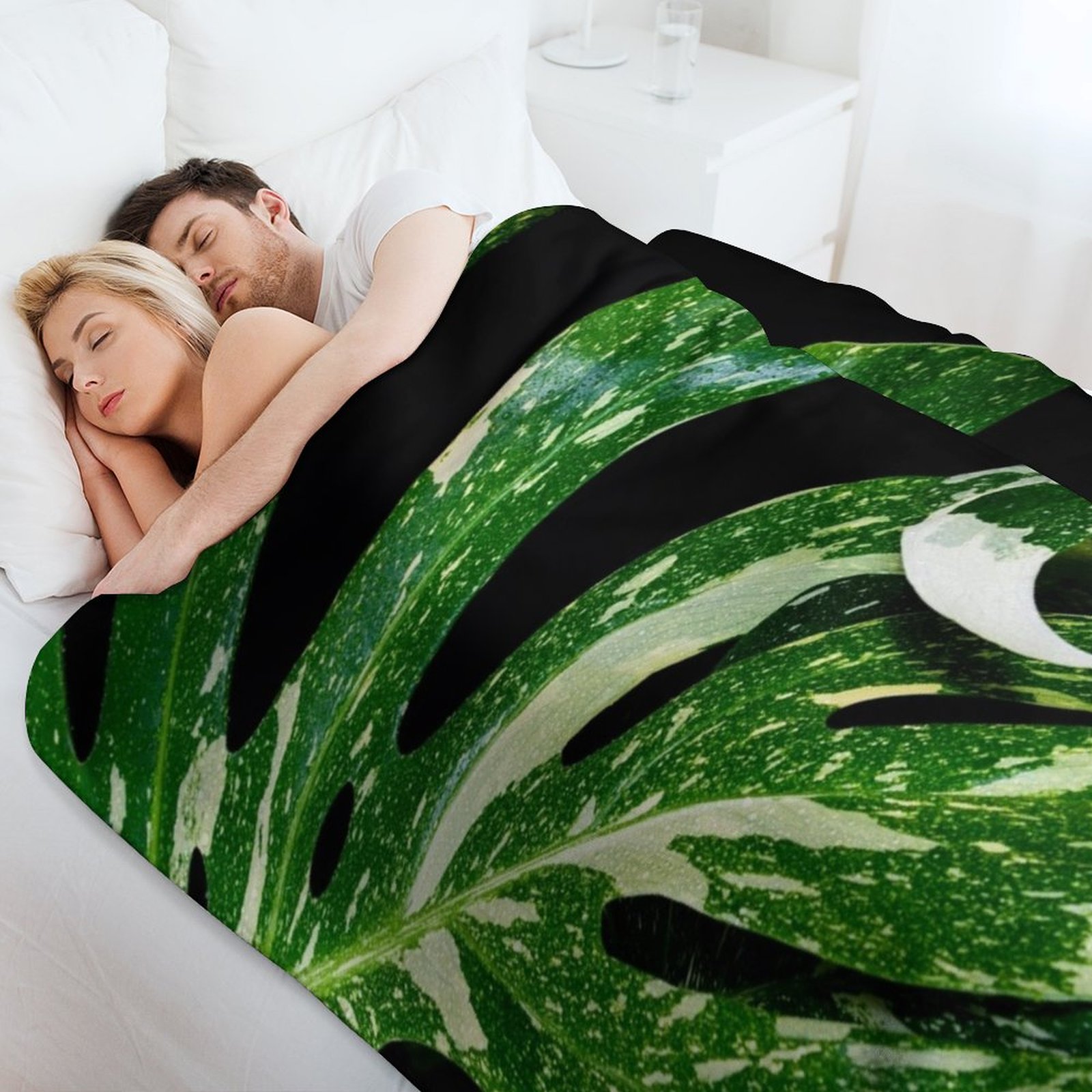 Couverture décorative Monstera - Monstera Thai Constellation avis et prix