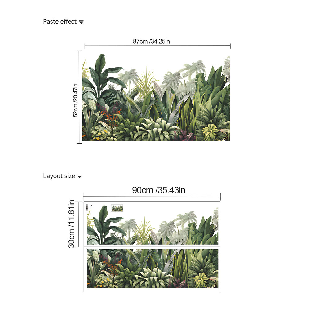 Autocollants muraux plantes ve - Monstera Thai Constellation avis et prix