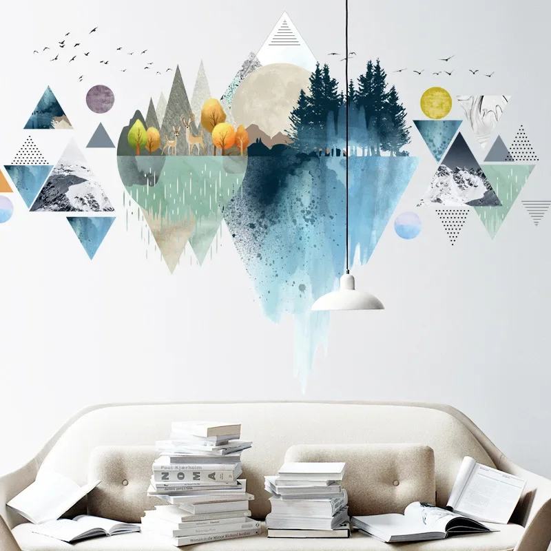 Autocollants muraux Triangle n - Monstera Thai Constellation avis et prix