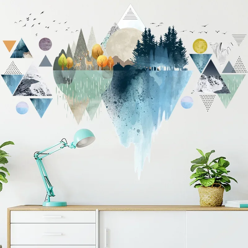 Autocollants muraux Triangle n - Monstera Thai Constellation avis et prix