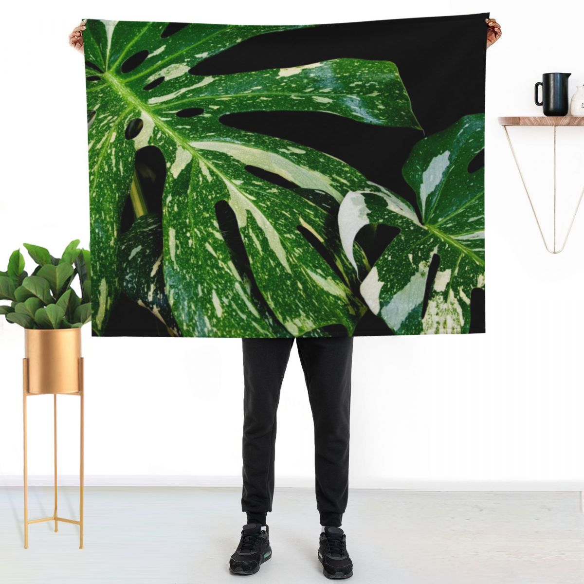 Couverture Monstera Thai Const - Monstera Thai Constellation avis et prix