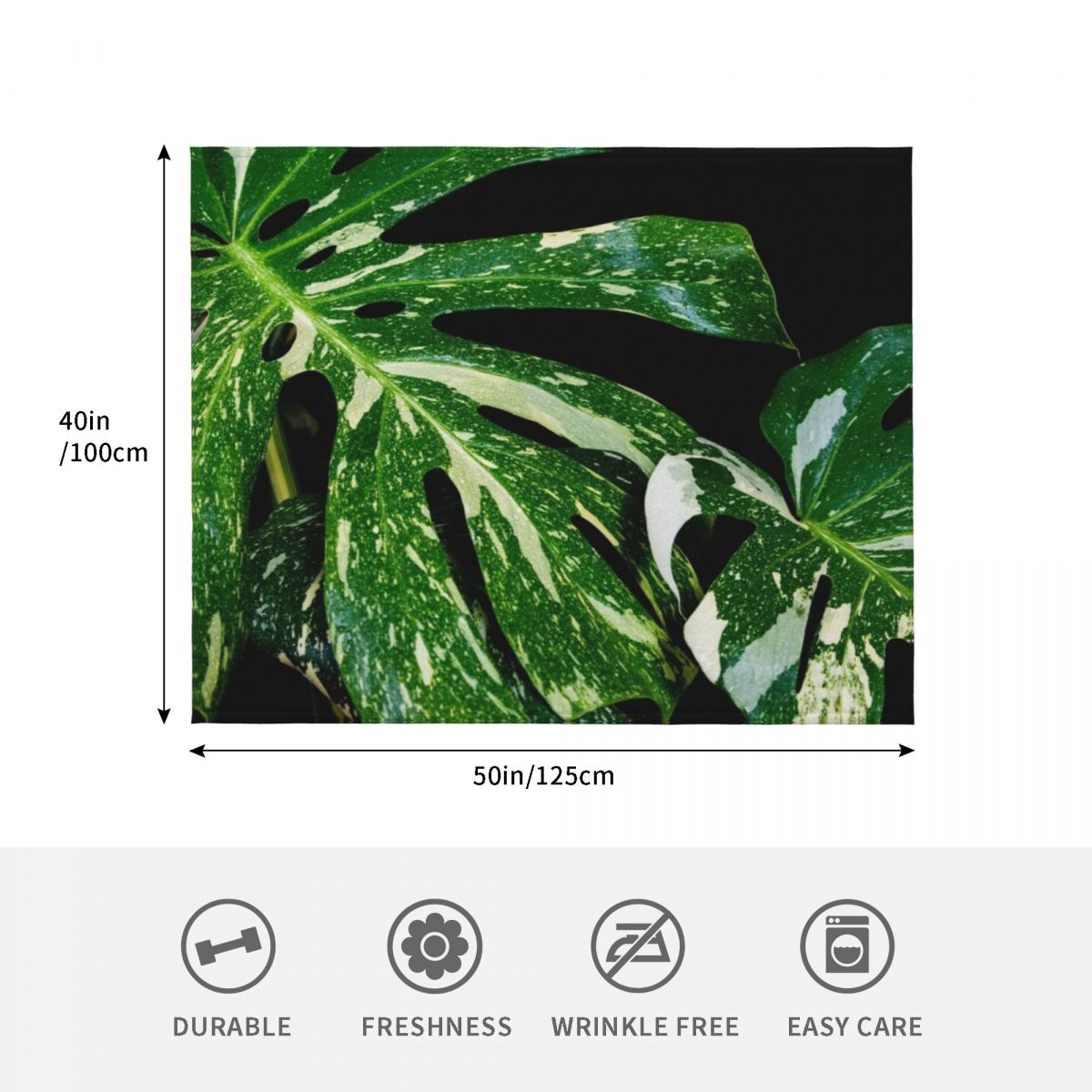 Couverture Monstera Thai Const - Monstera Thai Constellation avis et prix
